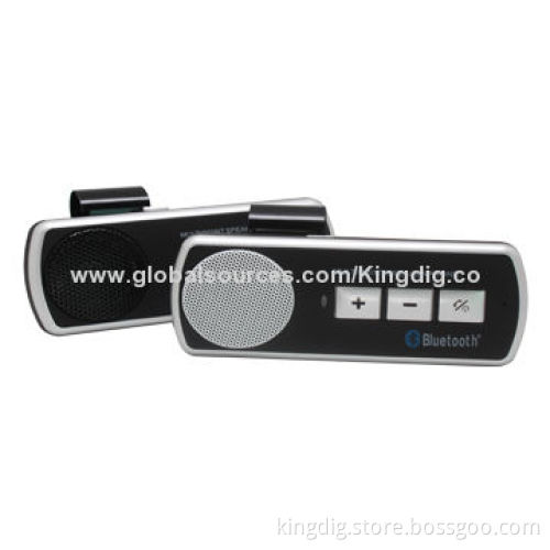 NFC Bluetooth Handsfree Kit, Supports Secure Simple Pairing, 600mAh Battery
